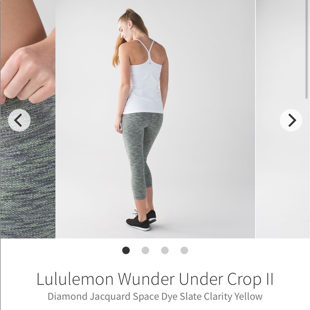 Lululemon Wunder Under Crop II